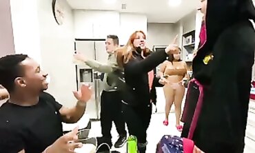 Pamela Sanchez: Hardcore Interracial Orgy with Jesús