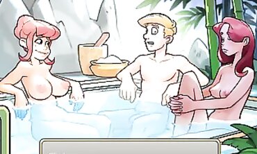Rosy 0.5: Glamour Femmes Spa Adventure Threesome