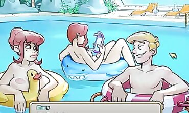 Rosy 0.5: Glamour Femmes Spa Adventure Threesome