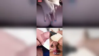 First Time Nutting: Webcam Girls Cum For Their Sweetheart