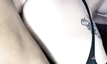 Elderly Bi-Racial Woman Swallows Cum From Ebony Man