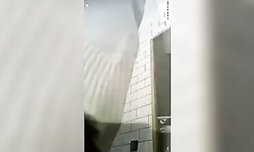 Mall Restroom Encounter With A Mature Senior