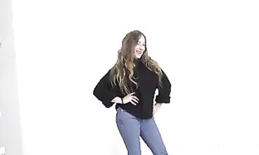 Spanish Brunette Casting Audition