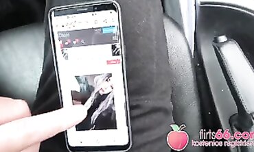 Ultra-cute Jessii Gets Poked in the Stairwell