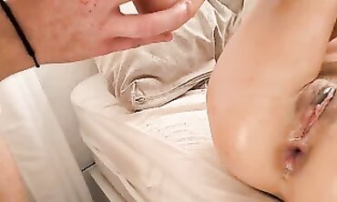 Blanca Blau's First Time Anal Creampie