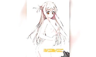 Asuna from Sword Art Online: Hottest Animated Rough Sex Compilation