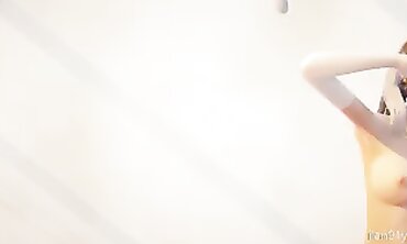AI少女：事后凌乱房间的极乐净土裸舞