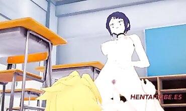 Boku no Hero Cosplay: 4x4 Animated Orgy Party