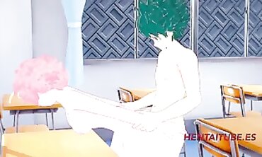 Boku no Hero Cosplay: 4x4 Animated Orgy Party