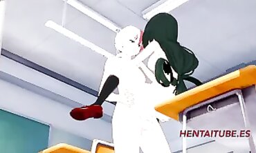 Boku no Hero Cosplay: 4x4 Animated Orgy Party