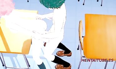 Boku no Hero Cosplay: 4x4 Animated Orgy Party