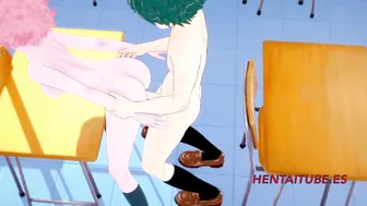 Boku no Hero Cosplay: 4x4 Animated Orgy Party
