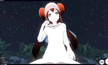 POV 3D Hentai: Rough Beach Riding with Pink Dick