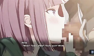 Akisa Bond H-Pin 01 Magicami DX Animated Blowjob & Masturbation