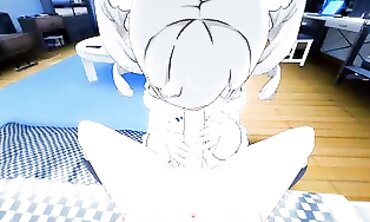 Genshin Barbara POV Blowjob and Belly Cumshot 3D Hentai