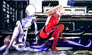 Evangelion Unit-01 - Stunning Anime Remake in Glorious 3D