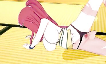 Kushina Uzumaki 3D Animated Hentai with Big Tits and Creampie