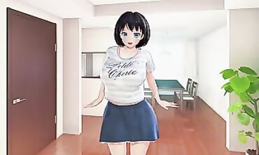 3D Hentai Milf with Big Tits and Ass Gets Creampie