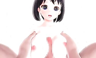 3D Hentai Milf with Big Tits and Ass Gets Creampie