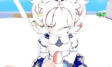 Barbara Genshin Influence 3D Hentai Animation