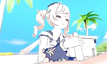 Barbara Genshin Influence 3D Hentai Animation