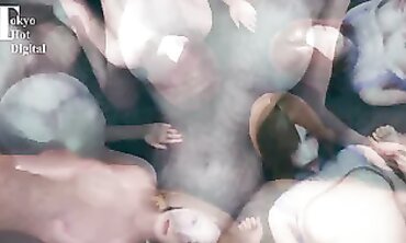 Tokyo Hottie: Busty Japanese Group Sex Parody