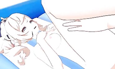 Barbara Genshin Impact 3D Hentai: Public Creampie Adventure