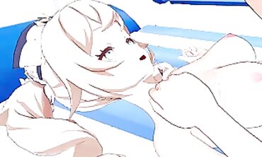 Barbara Genshin Impact 3D Hentai: Public Creampie Adventure