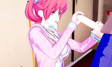 Nokia from Digimon in Koikatsu