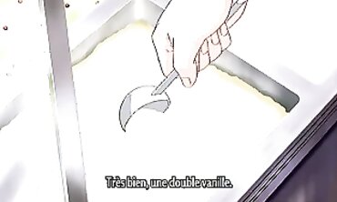 Hot Babe Gives Sensual Blowjob in Japanese Anime Style - Subtitled French Version