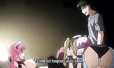 Hot Babe Gives Sensual Blowjob in Japanese Anime Style - Subtitled French Version