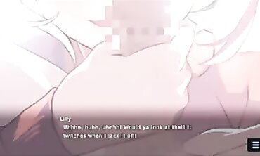Lilly Bond Anime Blowjob And Handjob In Magicami DX