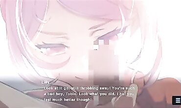 Lilly Bond Anime Blowjob And Handjob In Magicami DX