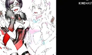 African Clover Cartoon: Big Tits Blowjob Animation