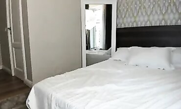 Innocent Brunette's First Paid Webcam Gig