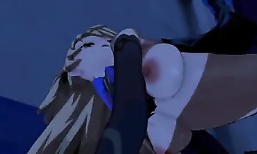 Fischl Genshin 3D Anime Outdoor Creampie