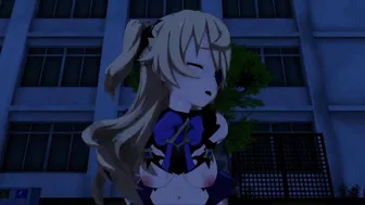 Fischl Genshin 3D Anime Outdoor Creampie