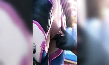 Overwatch's D.Va Gets Fucked Hard By A Giant Dick - Adult Parody