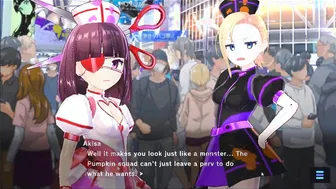 Shibuya Halloween: Akisa's Public Gauze H-Fuck-a-thon
