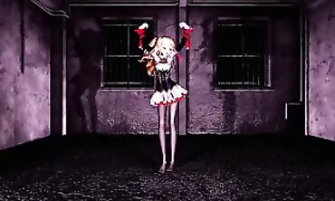 MMD Dracula Adios: Blonde Big Tits MMF Hentai Bondage