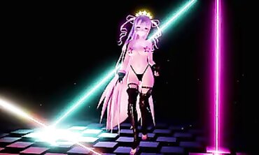 FGO MMD: BB Pele Queen Striptease Dance