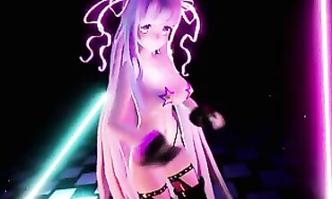 FGO MMD: BB Pele Queen Striptease Dance