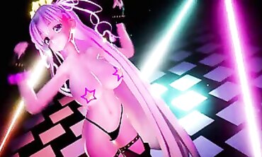 FGO MMD: BB Pele Queen Striptease Dance