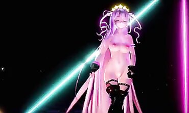 FGO MMD: BB Pele Queen Striptease Dance