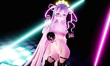 FGO MMD: BB Pele Queen Striptease Dance