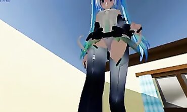 Giantess Miku POV Roleplay: Trampling and Feet Fun