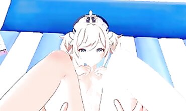 Barbara Genshin Influence 3D Toon Trio