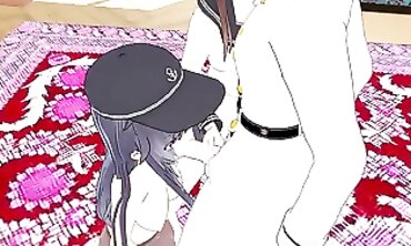 Kancolle Hibiki Akatsuki Inazuma Ikazuchi Gangbang with Admiral