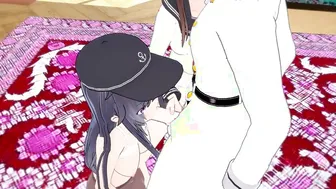 Kancolle Hibiki Akatsuki Inazuma Ikazuchi Gangbang with Admiral