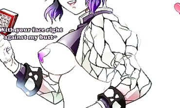 Shinobu Kocho Breathplay Face Sitting JOI